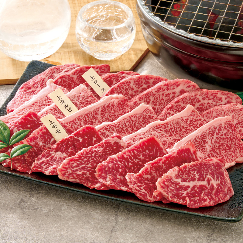 宮崎牛 焼肉食べ比べ（5等級）き