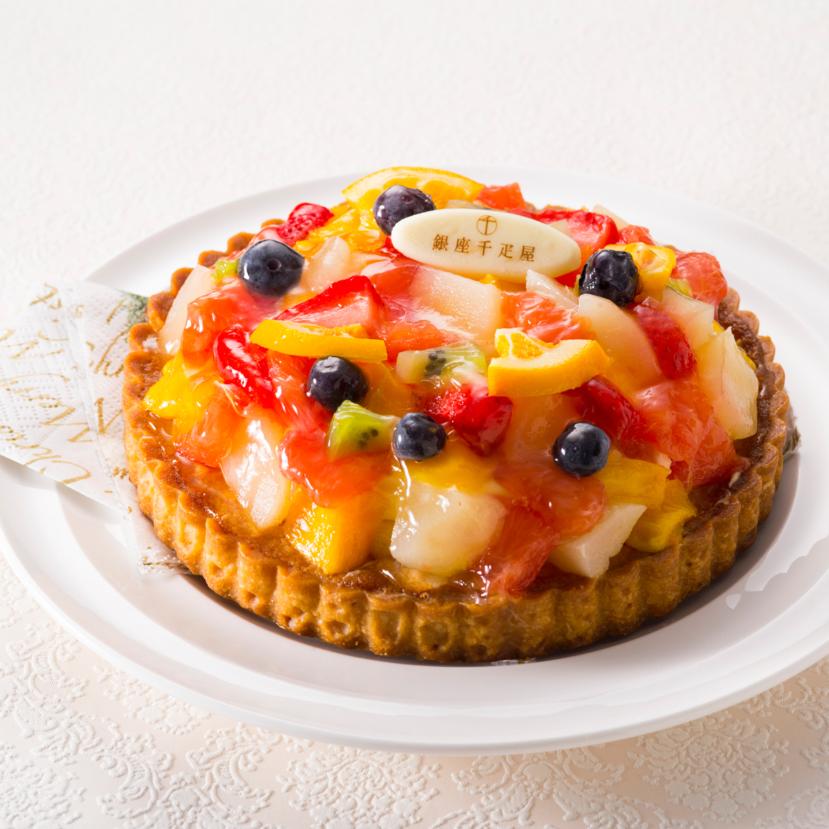 「銀座千疋屋」銀座タルト（フルーツ）