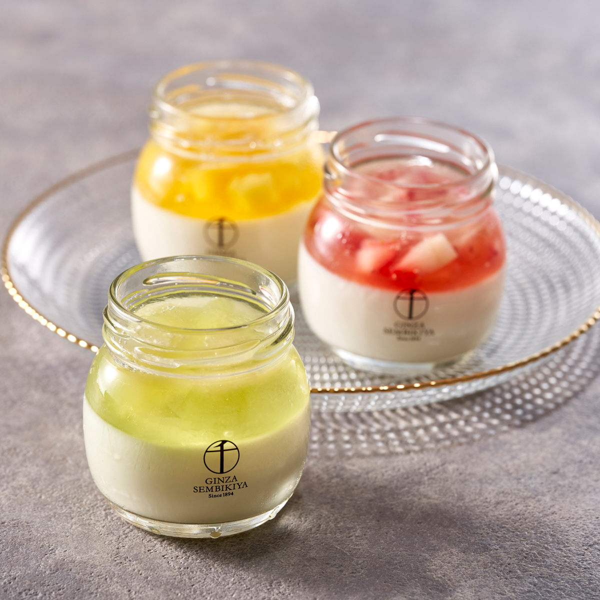 「銀座千疋屋」銀座フルーツ杏仁詰合せ